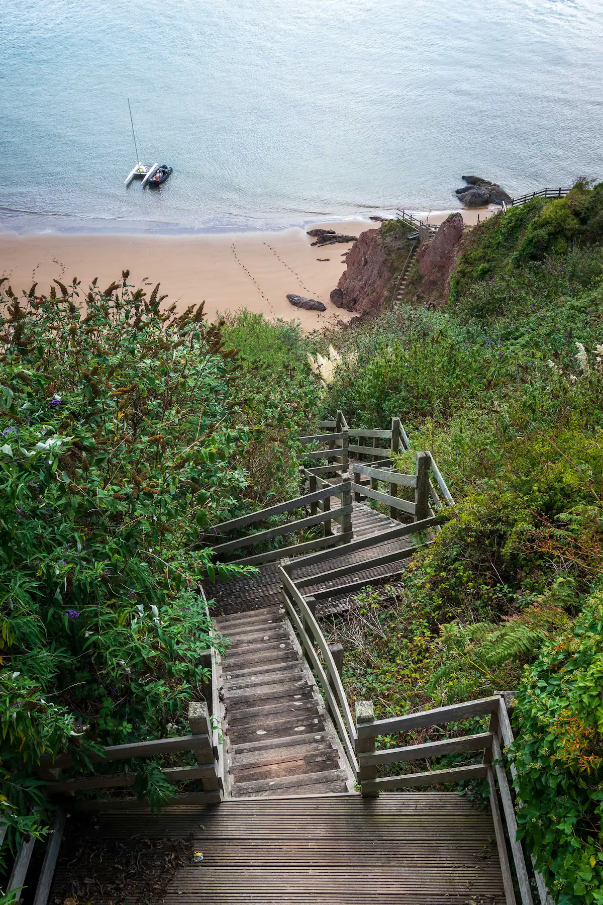 Avon Quillet Private Access to the beach